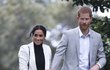 Princ Harry a Meghan Markleová.