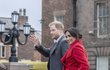 Těhotná Meghan Markle s princem Harrym navštívili anglické metropolitní hrabství Merseyside. 