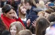 Těhotná Meghan Markle s princem Harrym navštívili anglické metropolitní hrabství Merseyside.