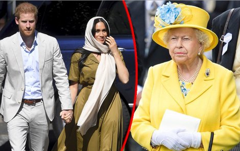 Výrok Harryho a Meghan královnu rozhodně nepotěší.