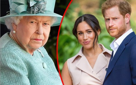 Slova prince Harryho a Meghan královnu Alžbětu jistě nepotěší.