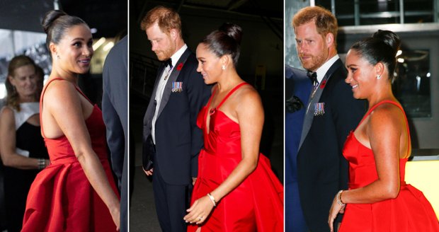 Meghan Markle a princ Harry na akci v muzeu Intrepid v New Yorku