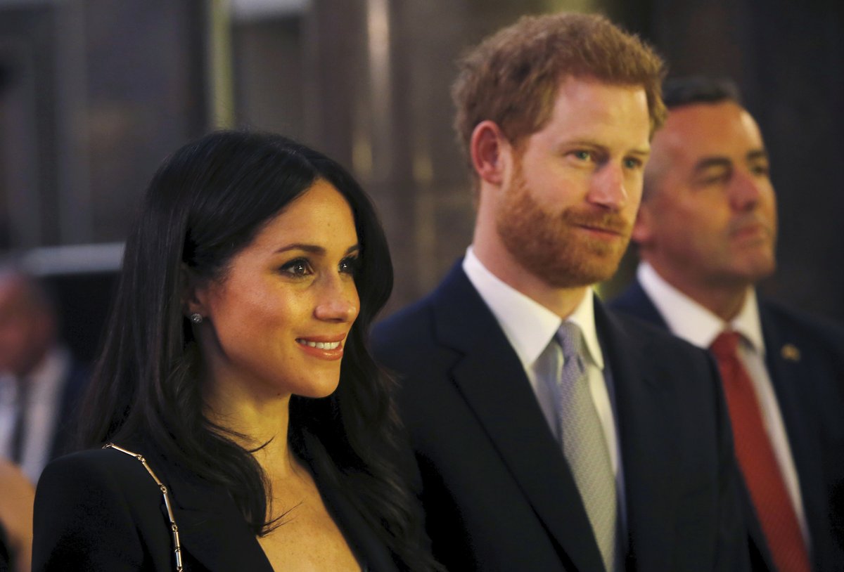 Princ Harry a Meghan Markle.