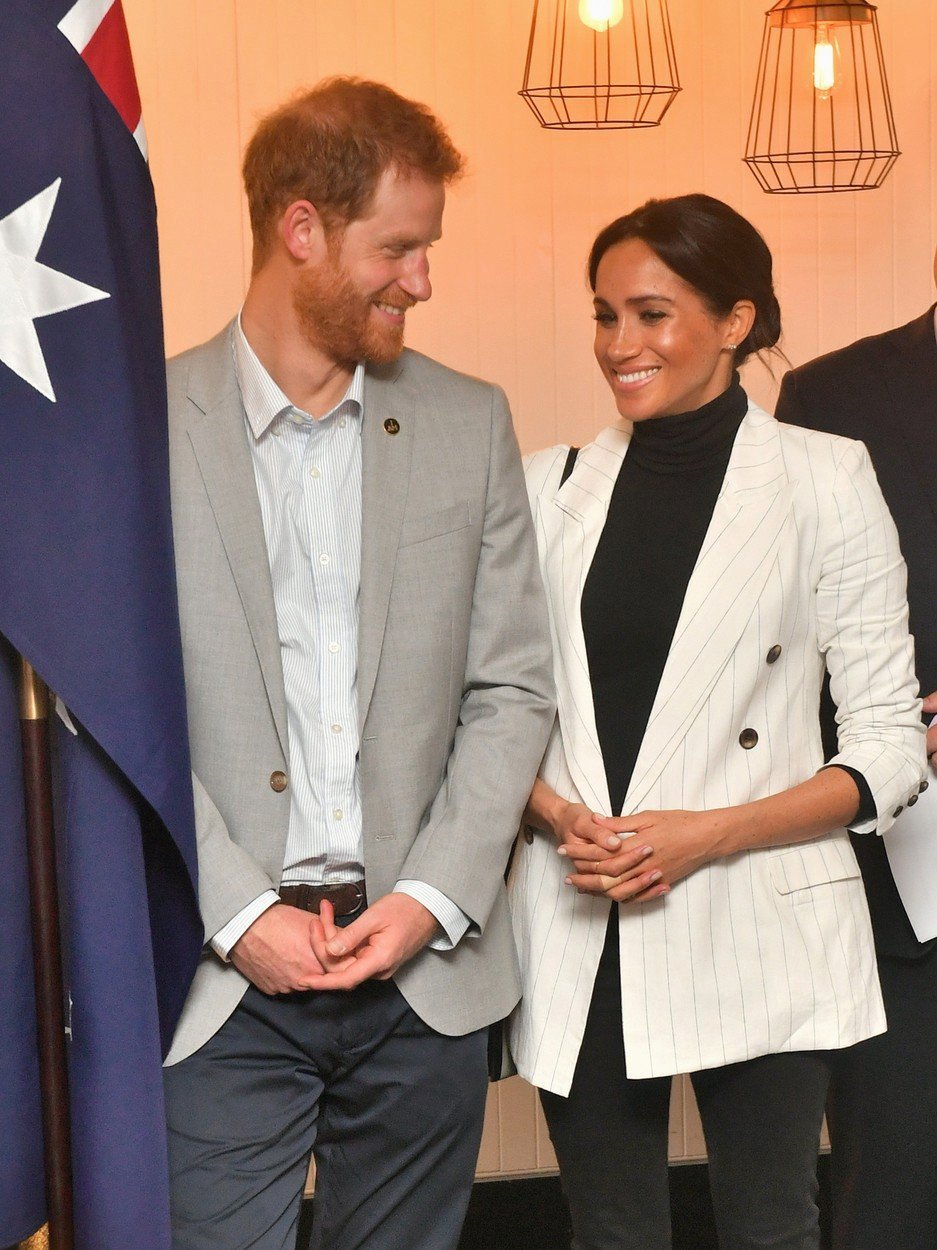 Meghan Markle a princ Harry na Invictus Games.