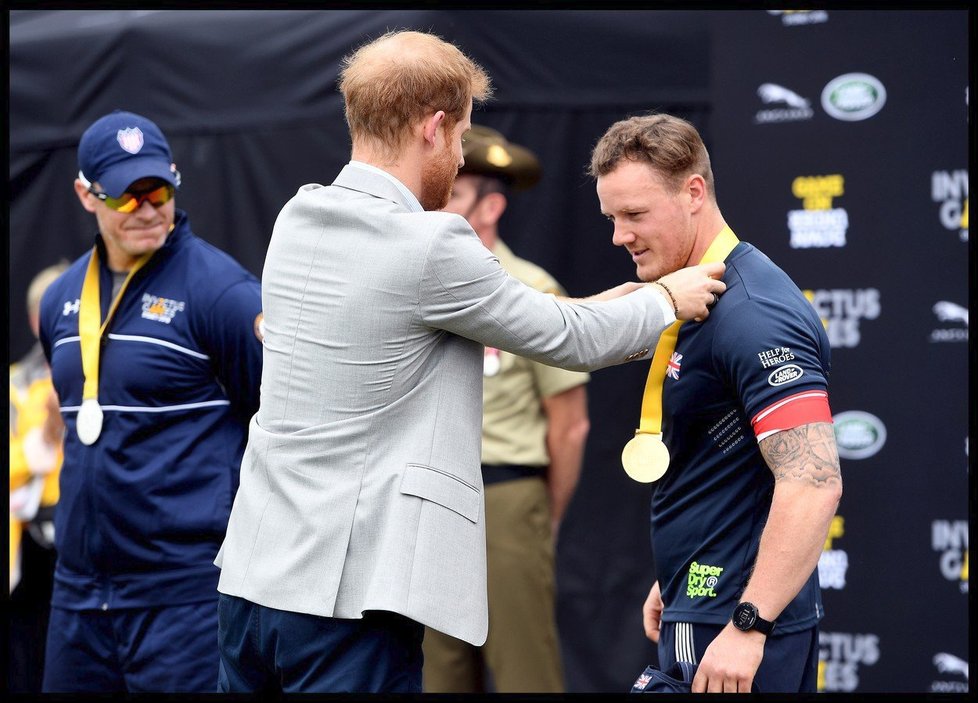 Harry na Invictus Games.