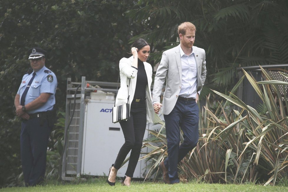 Meghan Markle a princ Harry na Invictus Games