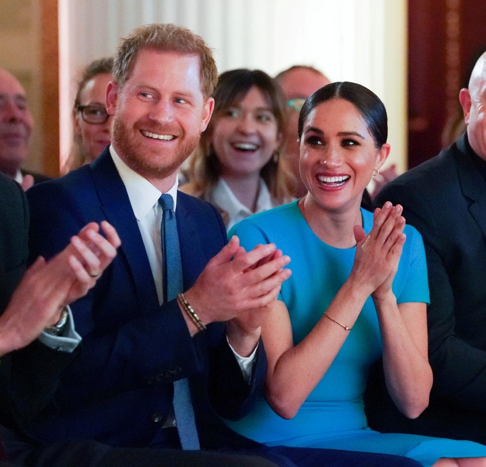 Meghan a Harry vypadali šťastněji, než kdy předtím.