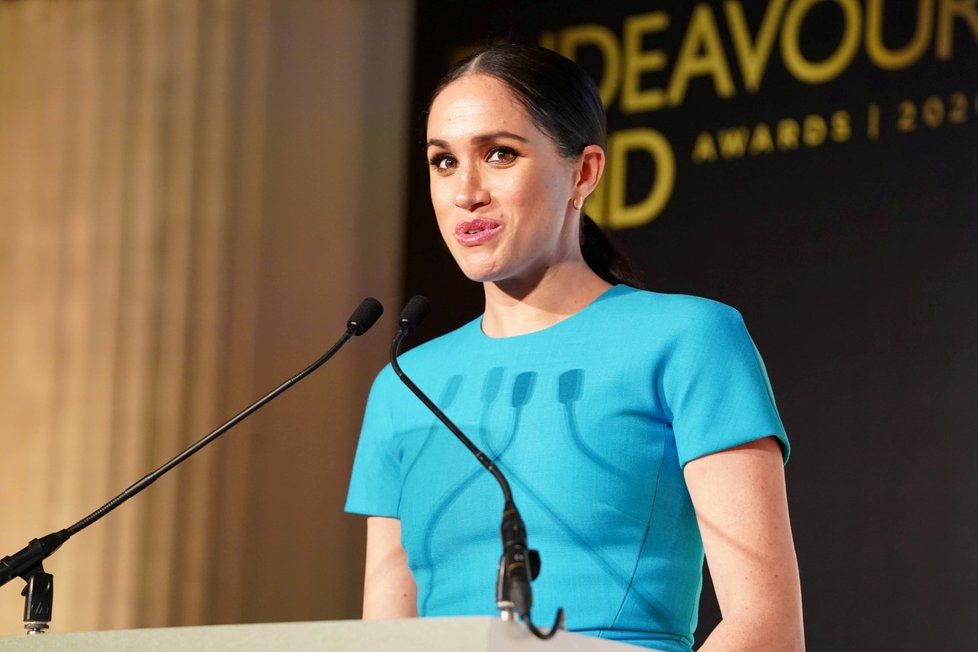 Meghan promluvila na udílení cen zraněných veteránů