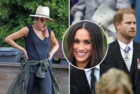 Meghan se místo korunovace vystavila v přírodě: Se šperky za 4,2 milionu!