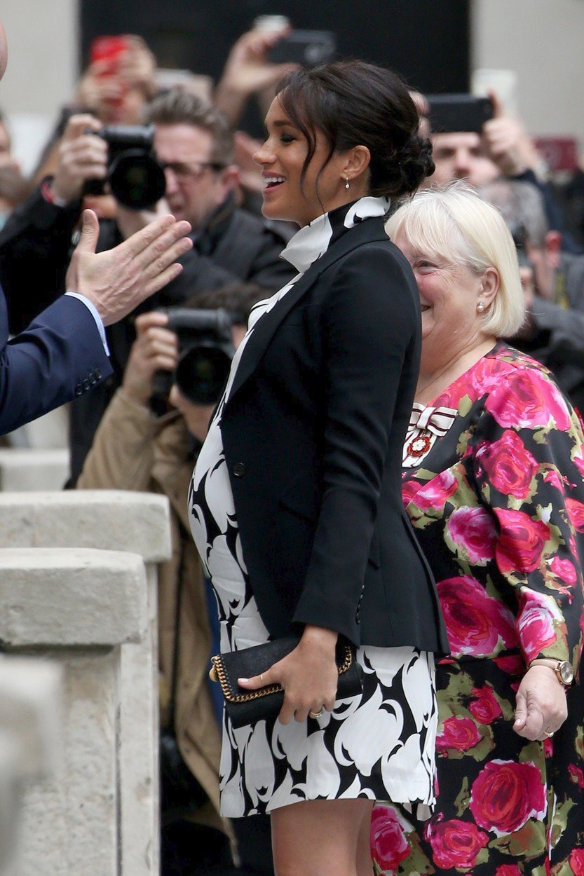 Meghan Markleová je elegantní i v těhotenství.