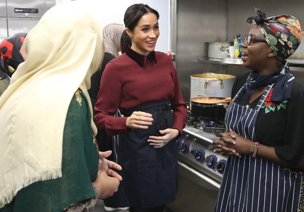 Meghan Markleová je elegantní i v těhotenství