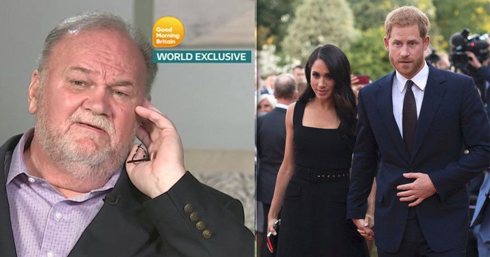 Tajemství otce vévodkyně Meghan: Jak přišel k 16 milionům?