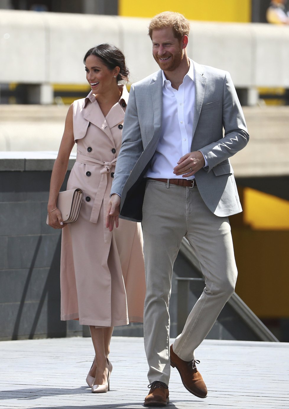 Vévodkyně Meghan a princ Harry