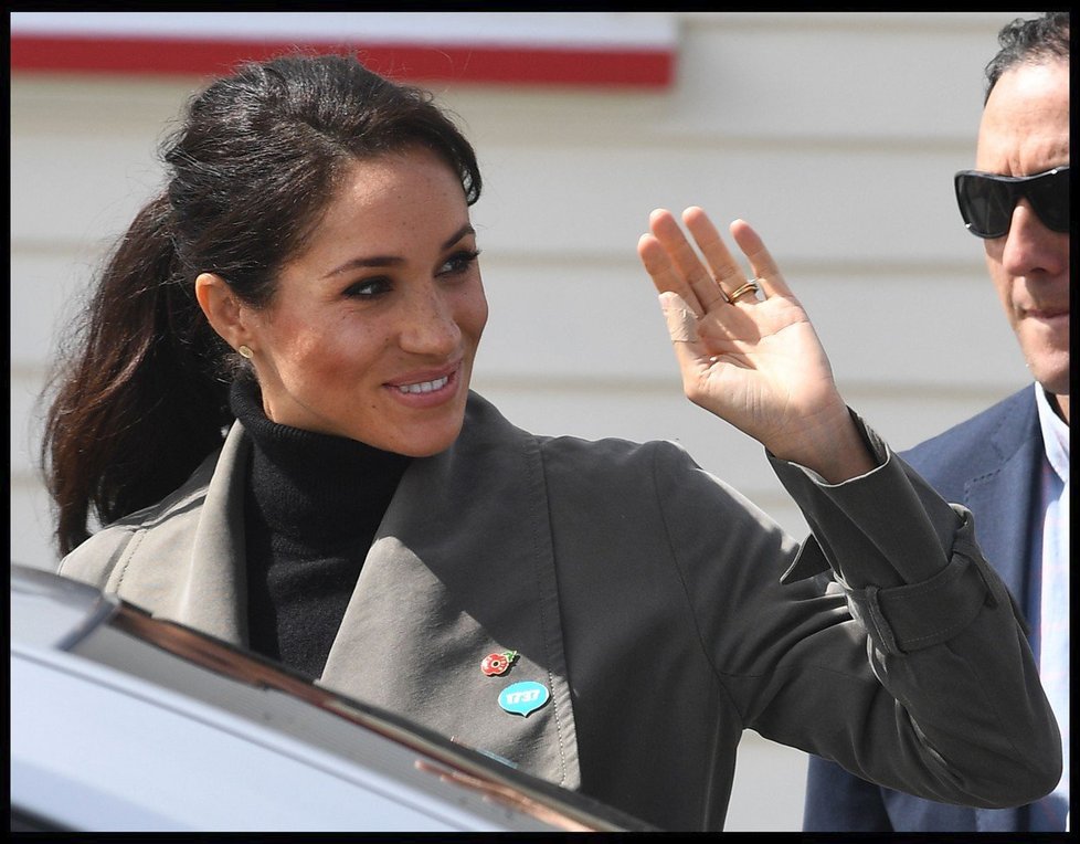 Vévodkyně Meghan na Novém Zélandu