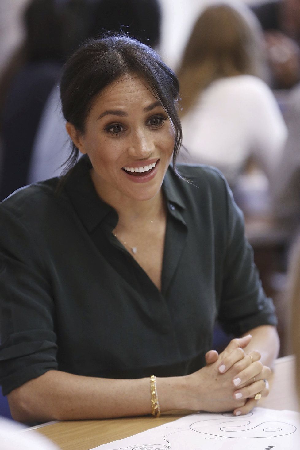 Vévodkyně Meghan na návštěvě hrabství Sussex