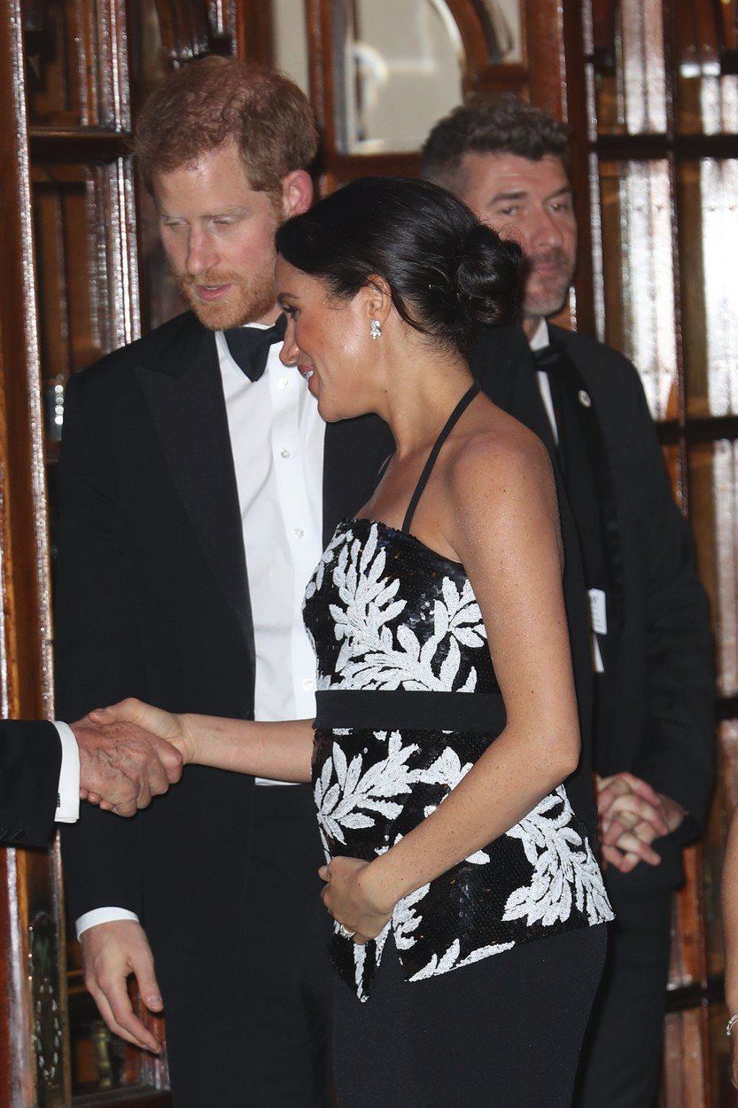 Princ Harry a těhotná vévodkyně Meghan