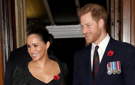 Vévodkyně Meghan a princ Harry.