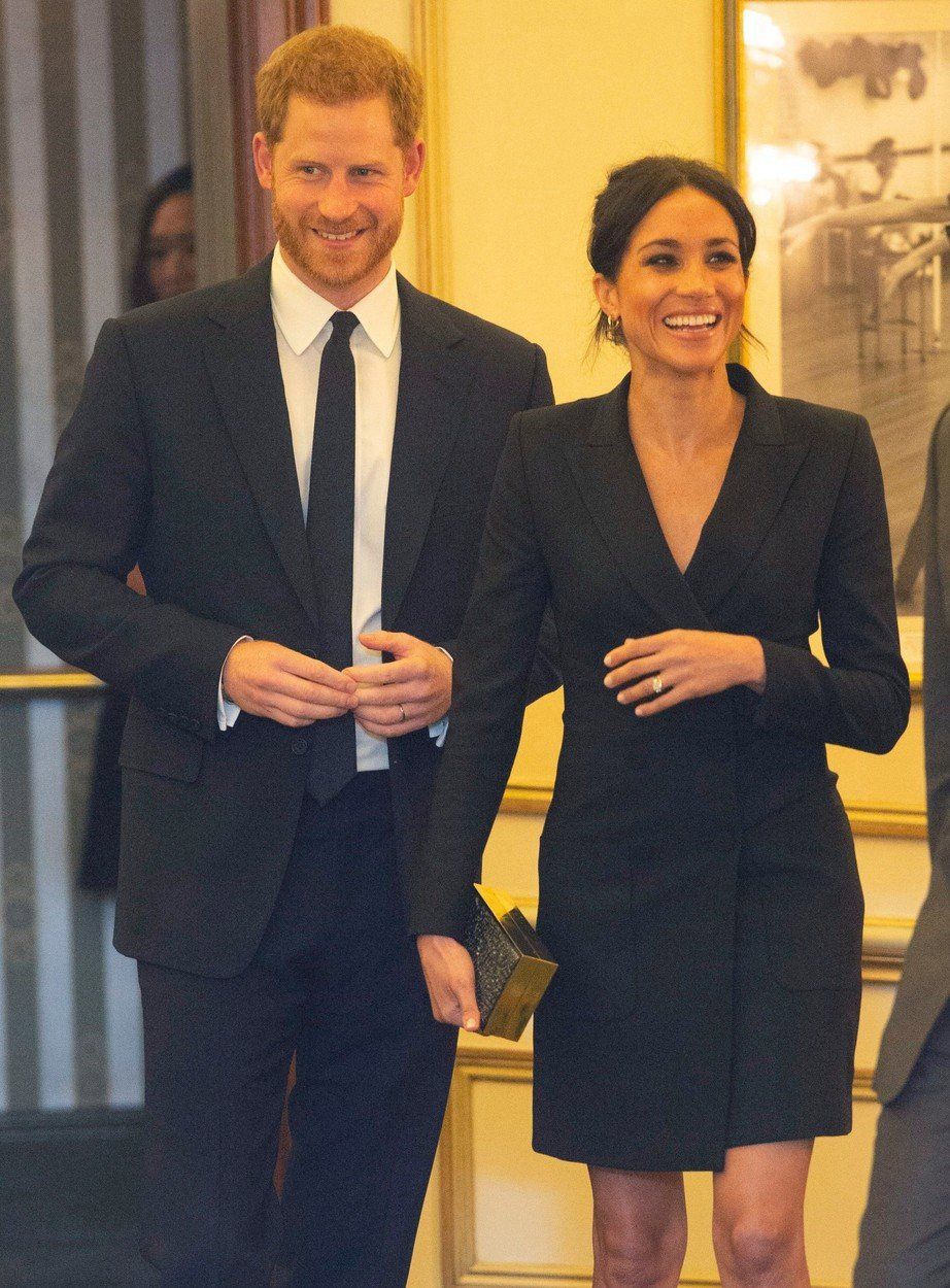 Vévodkyně Meghan s princem Harrym