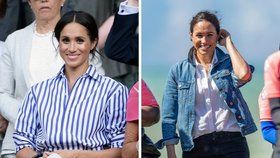 Meghan Markle a její pověstný casual styl.