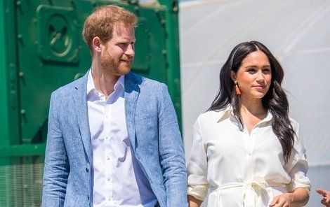 Meghan s princem Harrym.