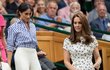 Meghan s Kate na Wimbledonu. 