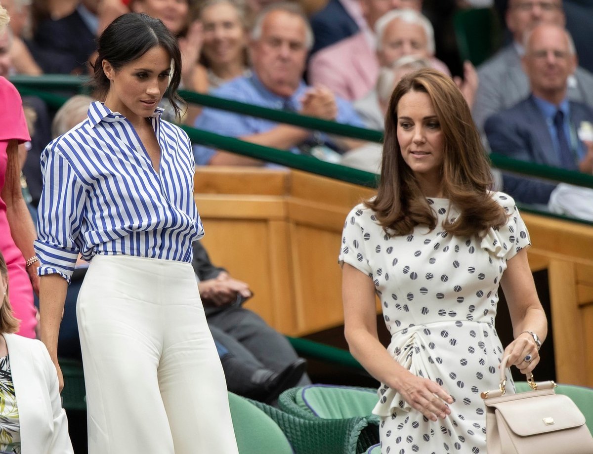 Meghan s Kate na Wimbledonu.