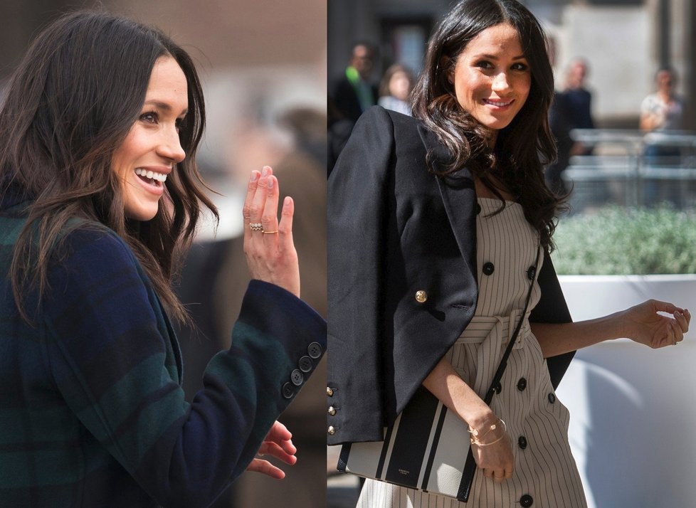 Meghan Markle a její šperky