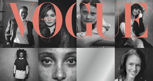 Meghan Markle si pro zářijové číslo Vogue zahrála na šéfredaktorku