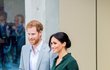 Meghan Markleová a princ Harry.