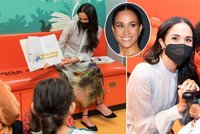 Meghan v dětské nemocnici: Signál nemocné Kate?