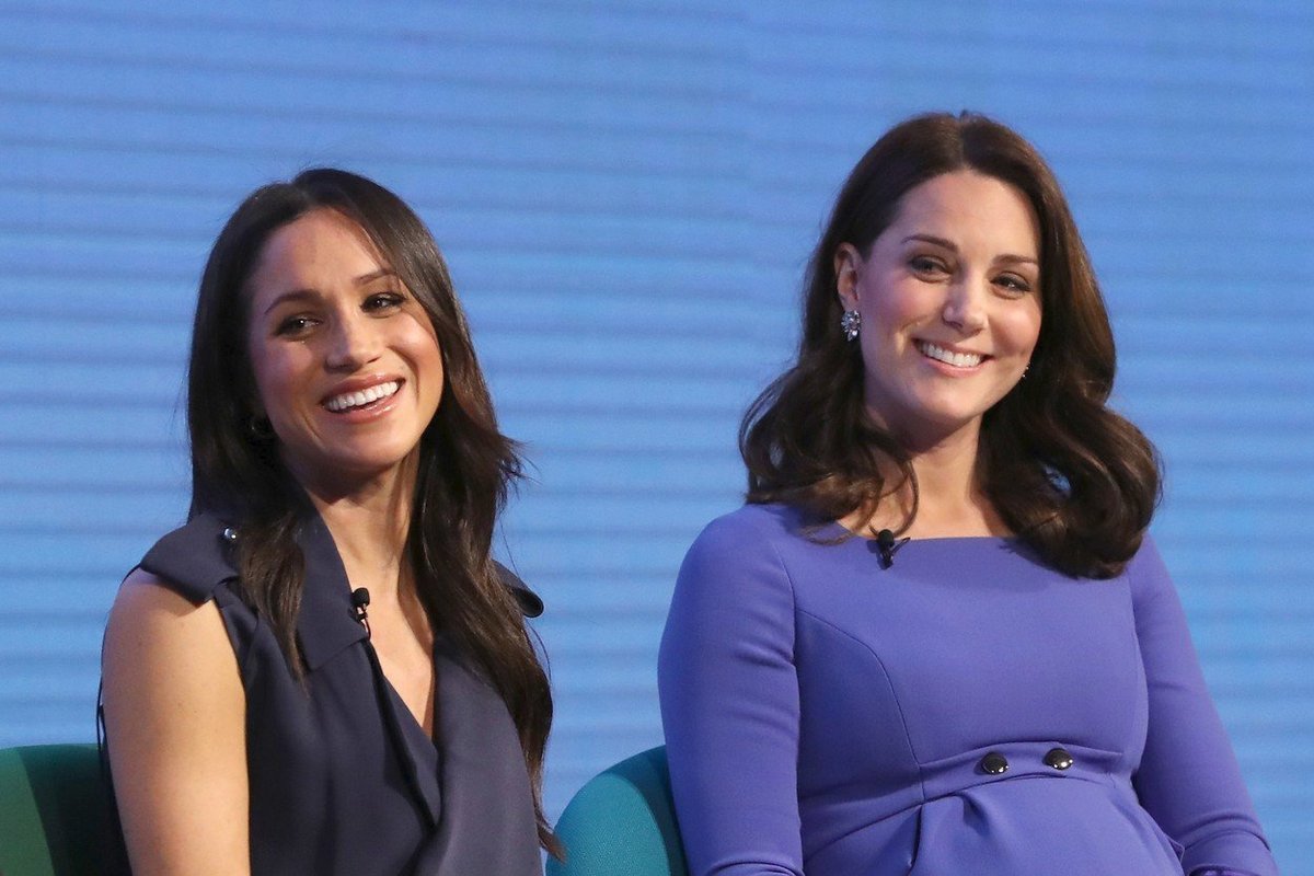 Meghan Markle a vévodkyně Kate