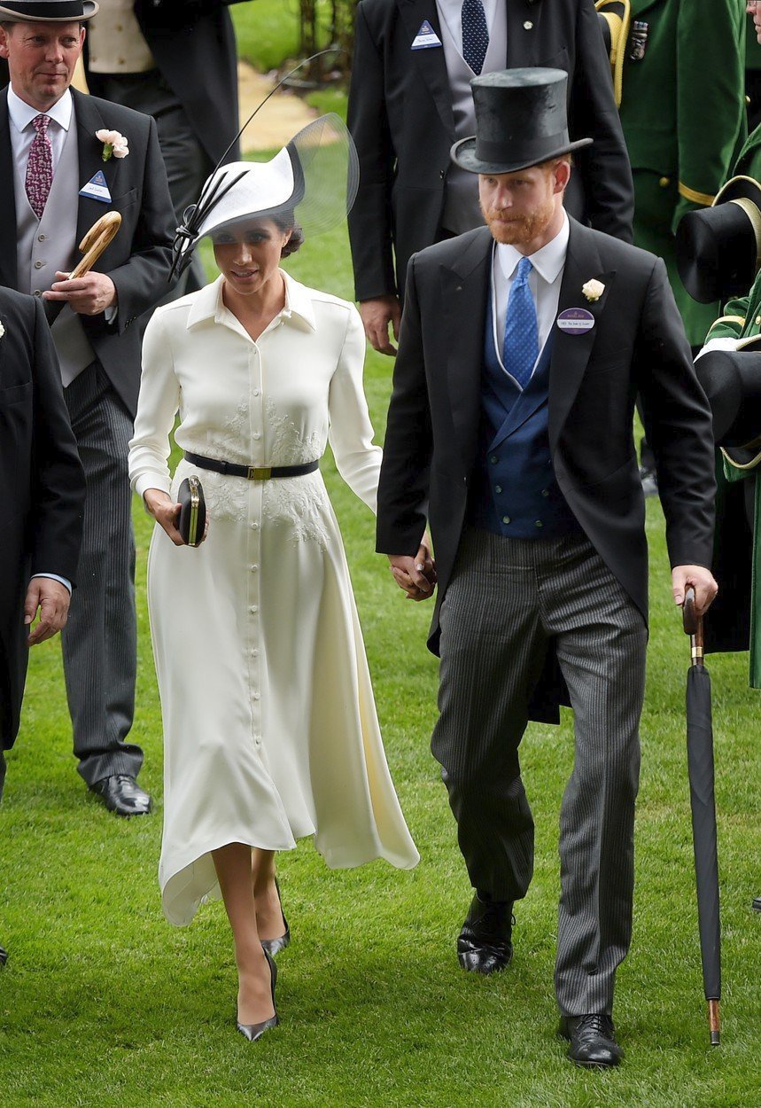 Vévodkyně Meghan a princ Harry.
