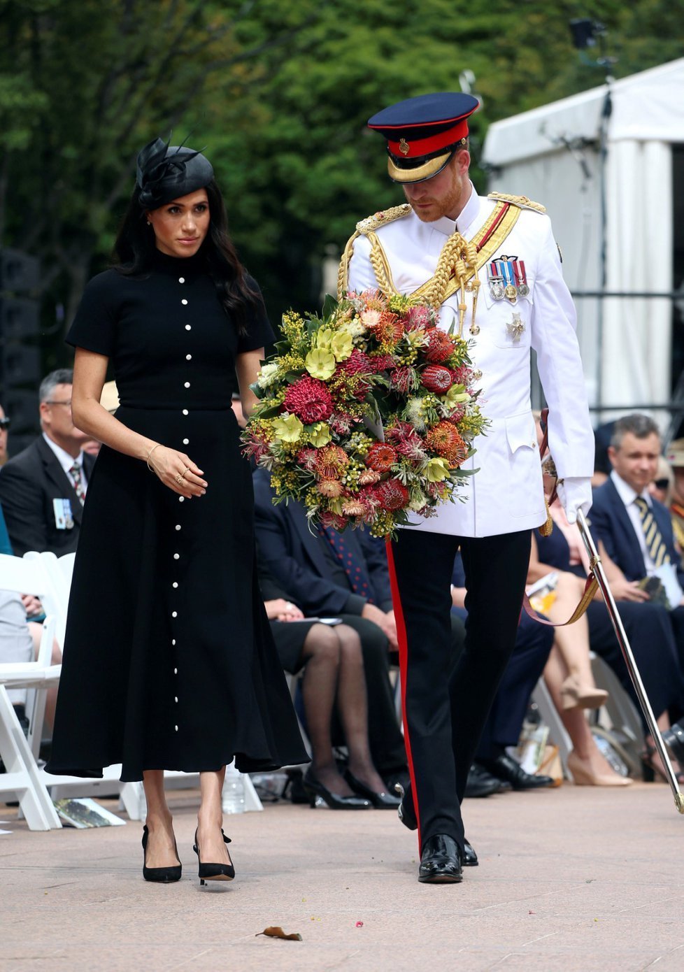 Vévodkyně Meghan a Harry.