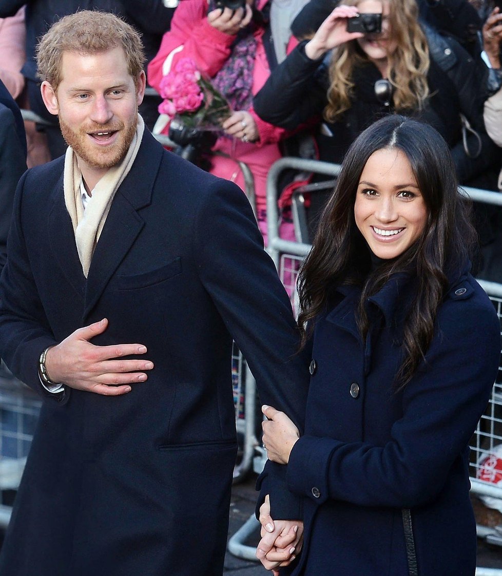 Meghan Markle s princem Harrym