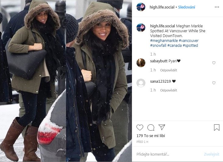 Instagram žije fotkami rozzářené Meghan krátce po &#34;megxitu&#34;.