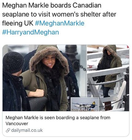 Instagram žije fotkami rozzářené Meghan krátce po &#34;Megxitu&#34;