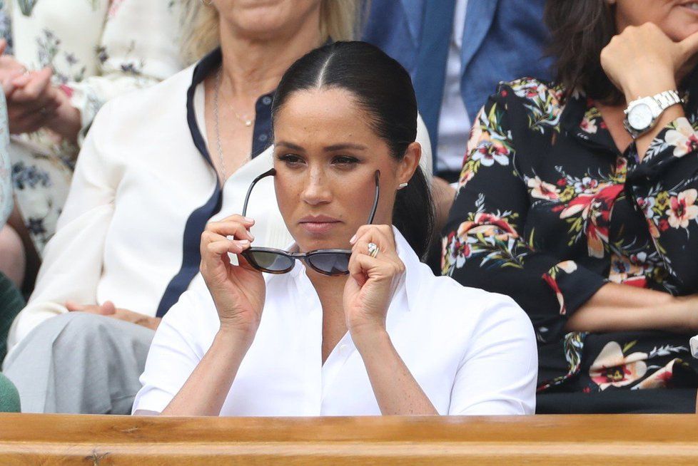 Meghan a Kate na finále letošního Wimbledonu