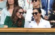 Meghan a Kate na finále letošního Wimbledonu