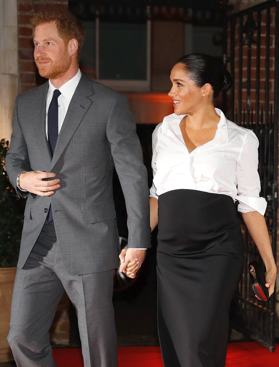 Vévodkyně Meghan a princ Harry.