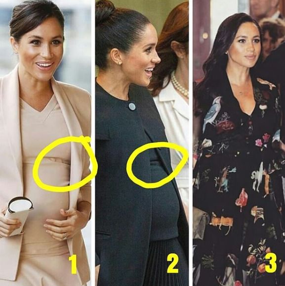 Bříško Meghan Markleové bylo během jejího těhotenství tématem číslo 1.