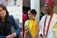 Z britské vévodkyně přes noc africkou princeznou: Meghan překonala Kate!