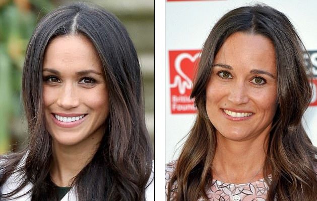 Meghan Markle a Pippa Middleton by mohly být sestry.