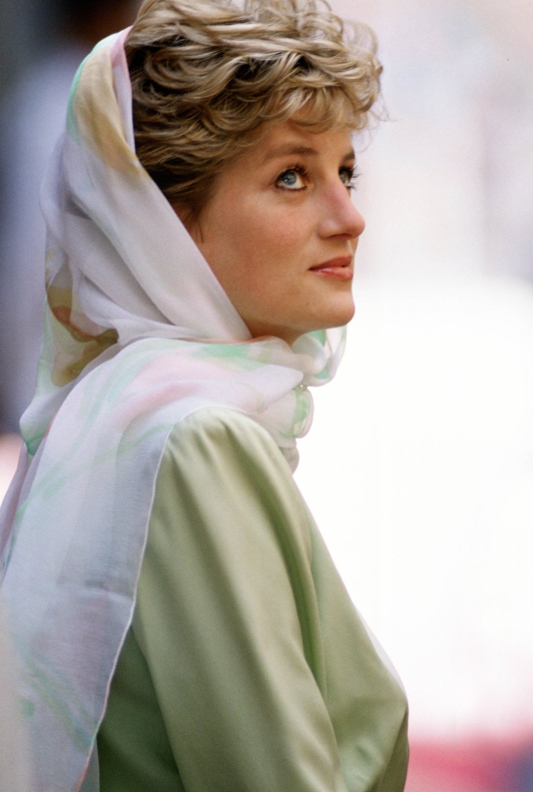1992: Diana při návštěvě Egypta