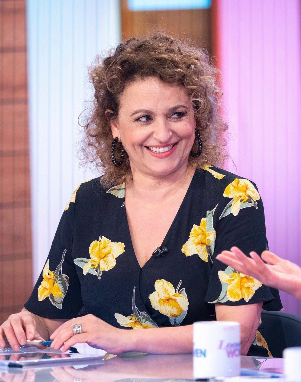 Nadia Sawalha v pořadu Loose Women