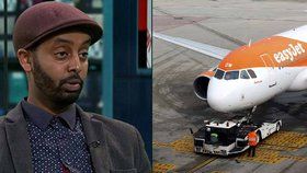 Pasažéra vykopli z letadla, protože se cestující zdál podezřelý.