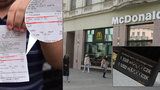 Brněnský kurz dolaru je 15 Kč! McDonald’s na náměstí Svobody má vlastní pravidla