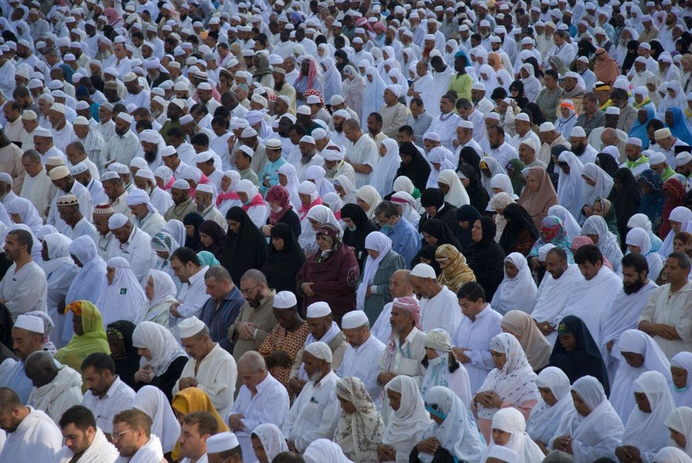 Muslimové v Mekce (ilustrační foto).