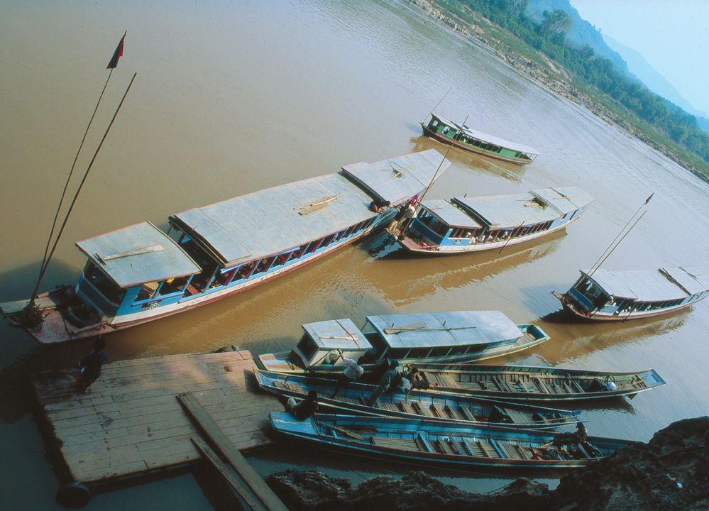 Mekong je hlavní dopravní tepna Indočíny
