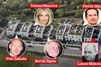 Ulice prominentů: Záhadně zesnulý miliardář Měkota sousedil s celebritami