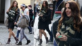 Exčlenka Spice Girls v Česku: Mel C vyrazila na procházku Prahou!